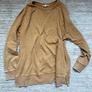 Coldwater Creek Colorwash Tunic Sweatshirt